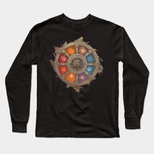 MTG | Faded Guild Wheel, gamer Long Sleeve T-Shirt